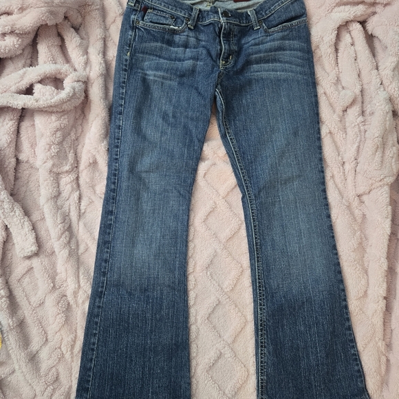 Y2K Hollister So Flare Womens Blue Jeans Size 11 - Picture 5 of 14